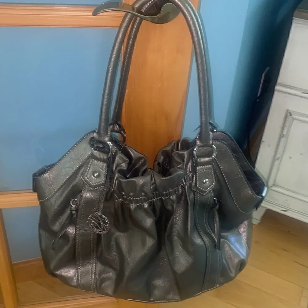 Style & Company Sassy II Gunmetal Hobo Bag!